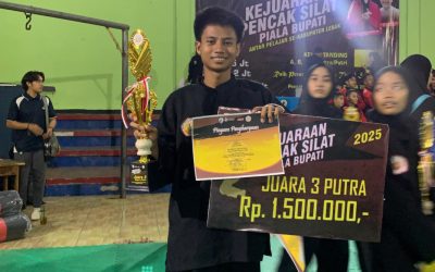 Qory Khairullah Rohmana Raih Juara 3 Kejuaraan Pencak Silat Piala Bupati Lebak 2025