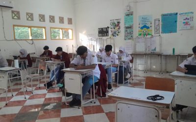 SMA Terpadu Al Qudwah Laksanakan ASAT Semester Genap dengan Tertib dan Penuh Semangat